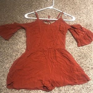 Orange romper